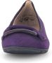 Gabor Paarse Leren Ballet Flats Purple Dames - Thumbnail 5