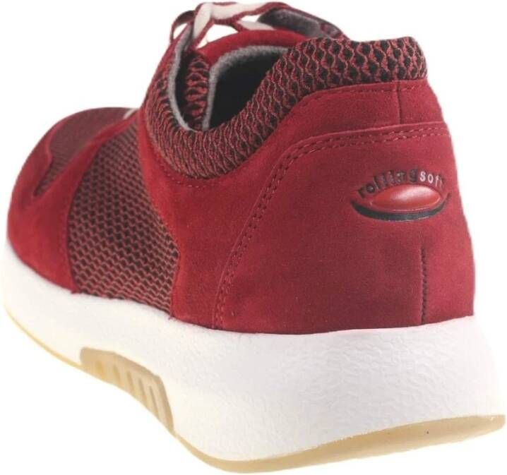 Gabor Rode Dames Walking Sneaker Red Dames