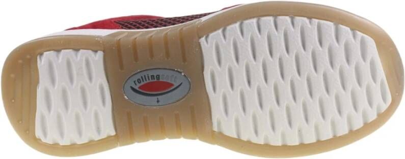 Gabor Rode Dames Walking Sneaker Red Dames