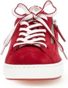 Gabor Rode Instap Sneakers Red Dames