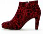 Gabor Rode Nubuck Moderne Laarzen Red Dames - Thumbnail 2