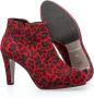 Gabor Rode Nubuck Moderne Laarzen Red Dames - Thumbnail 4