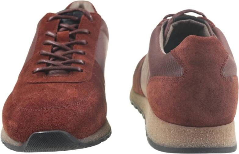 Gabor Roestbruine Herensneaker Brown Heren