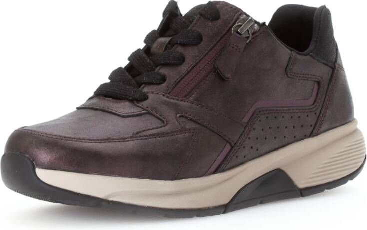 Gabor Rollende sneaker paars Purple Dames