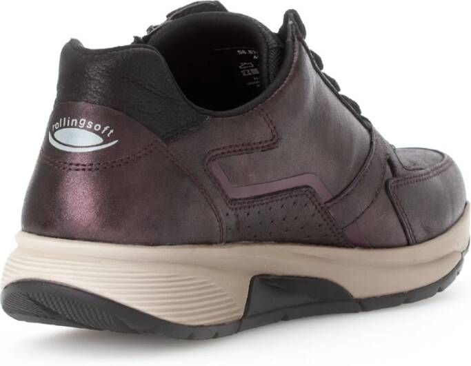 Gabor Rollende sneaker paars Purple Dames