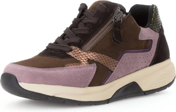 Gabor Rollende sneaker paars Purple Dames