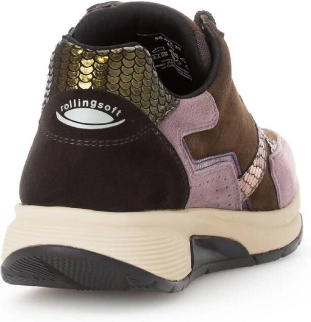 Gabor Rollende sneaker paars Purple Dames