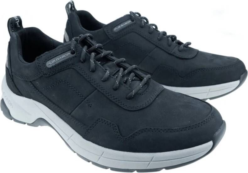 Gabor Rollende sneaker voor heren zwart Black Heren