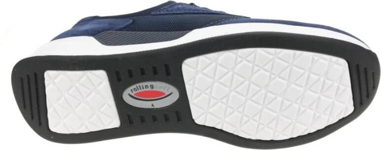 Gabor Rollende wandelsneaker Blauw Blue Dames