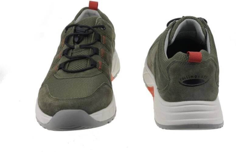 Gabor Rollende wandelsneaker Groen Green Heren