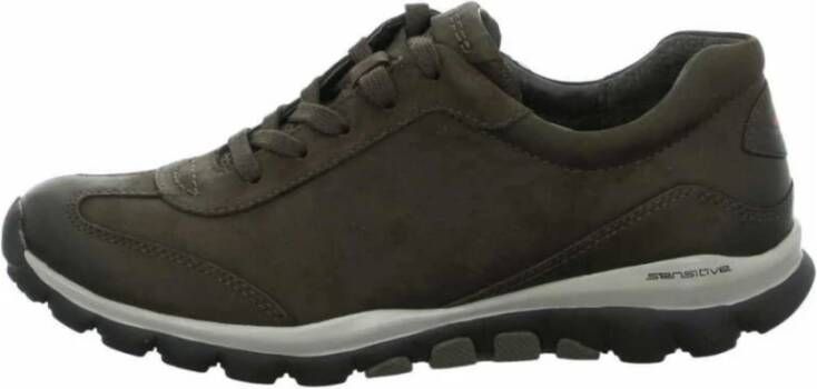 Gabor Rolling Soft Veterschoenen Grijs Gray Dames