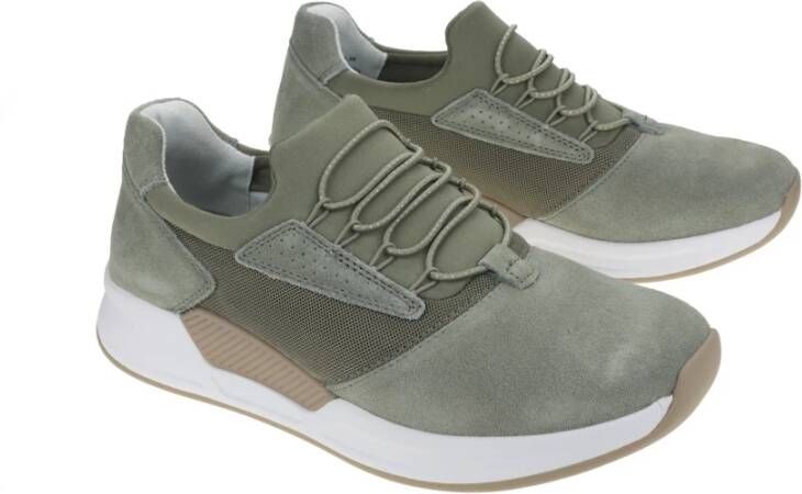 Gabor Rollingsoft Dames Walking Sneaker Green Dames