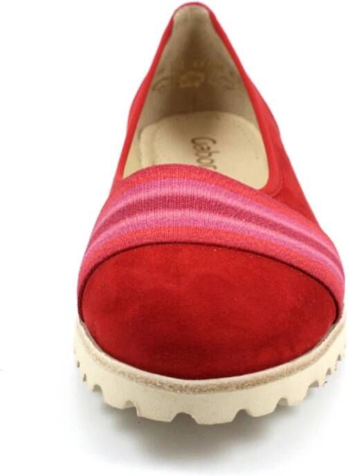 Gabor Rot Slipper Red Dames