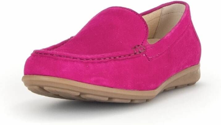 Gabor Roze Damesloafer Comfortabele schoenen Pink Dames