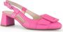 Gabor Roze Elegant Platte Sandalen Pink Dames - Thumbnail 2