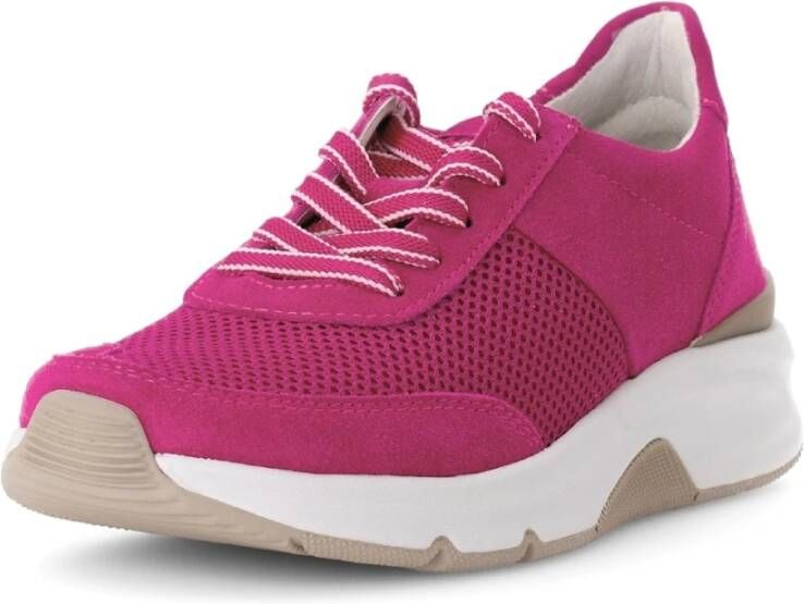 Gabor Roze Walking Rolling Sneaker Pink Dames