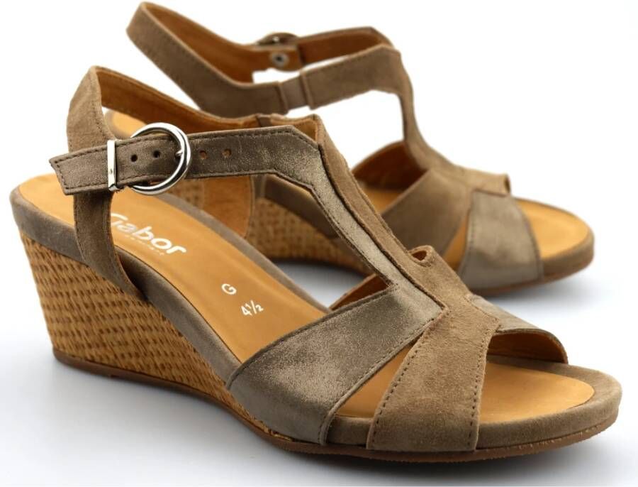 Gabor Sandals Grijs Dames