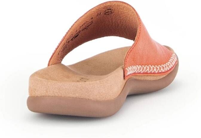 Gabor Slippers Orange Dames