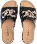 Gabor black casual open slippers Zwart Dames - Thumbnail 7