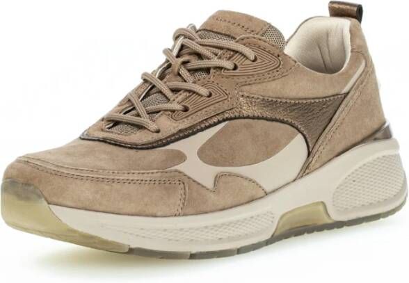 Gabor Sneakers Beige Dames