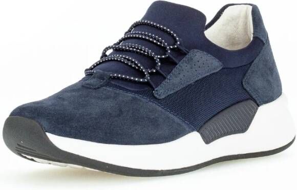 Gabor Sneakers Blauw Dames