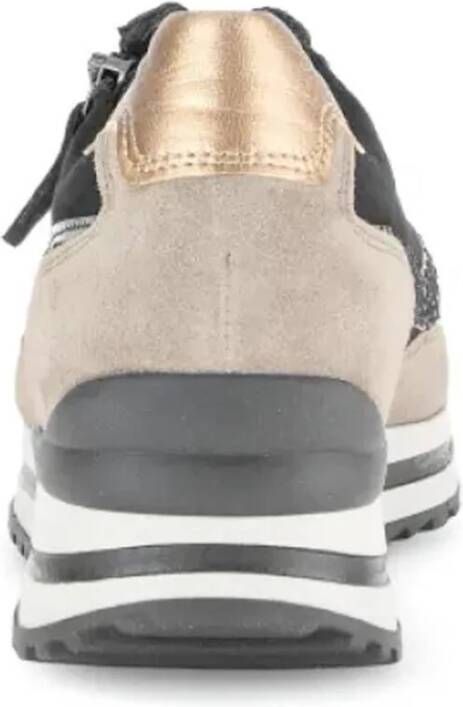 Gabor Sneakers met Lamm Samt Giraf Met Gray Dames