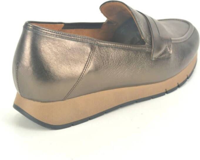 Gabor Stijlvolle Loafer runnerZ Schoenen Gray Dames