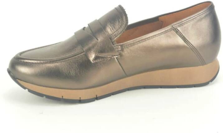 Gabor Stijlvolle Loafer runnerZ Schoenen Gray Dames