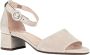 Gabor Stijlvolle sandalen met hak en boordetail Beige Dames - Thumbnail 2