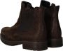 Gabor Suède Chelsea Boot met Metallic Detail Brown Dames - Thumbnail 10