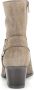 Gabor Taupe Leren Western Stijl Enkellaars Beige Dames - Thumbnail 5