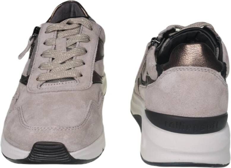 Gabor Walking Sneaker met Rollingsoft Technologie Beige Dames