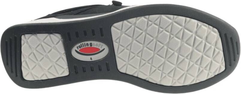 Gabor Walking Sneaker met Rollingsoft Technologie Black Dames