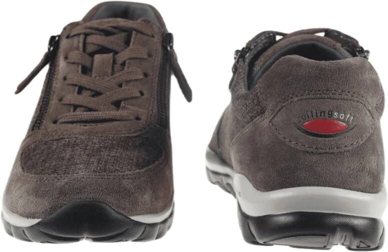 Gabor Walking Sneaker Rollingsoft Brown Dames