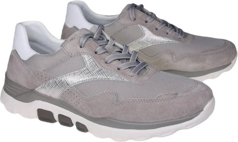 Gabor Walking Sneaker Rollingsoft Gray Dames