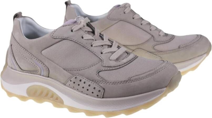 Gabor Walking Sneaker Taupe Gray Dames