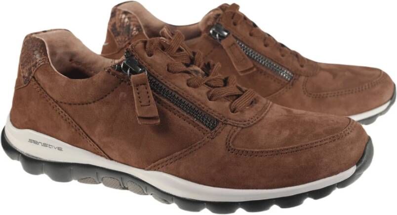 Gabor Wandelsneaker Bruin Brown Dames