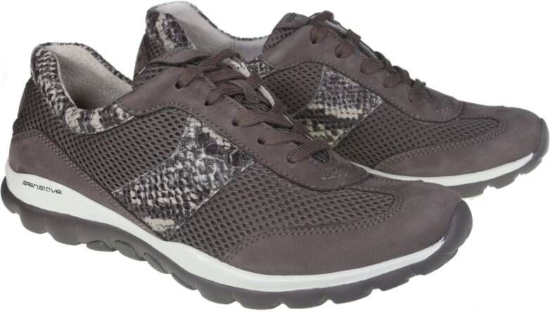 Gabor Wandelsneaker Rollingsoft Gray Dames