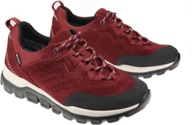 Gabor Waterdichte wandelsneaker met Rollingsoft-technologie Red Dames