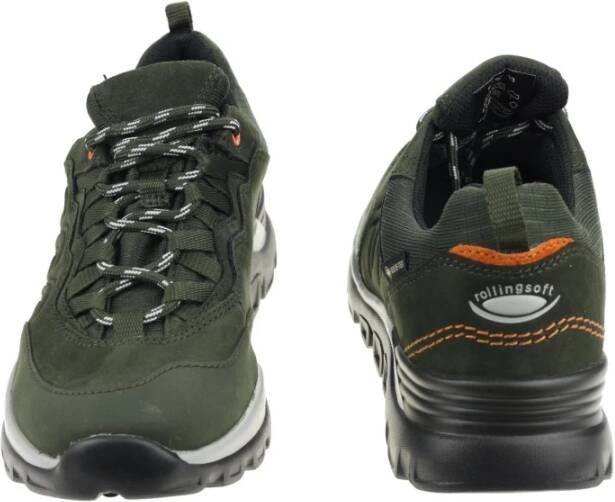 Gabor Waterdichte wandelsneaker Rollingsoft-technologie Green Dames