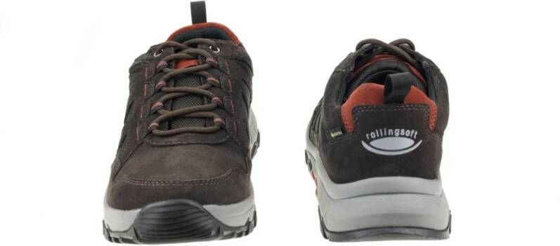 Gabor Waterdichte wandelsneakers Rollingsoft technologie Brown Heren