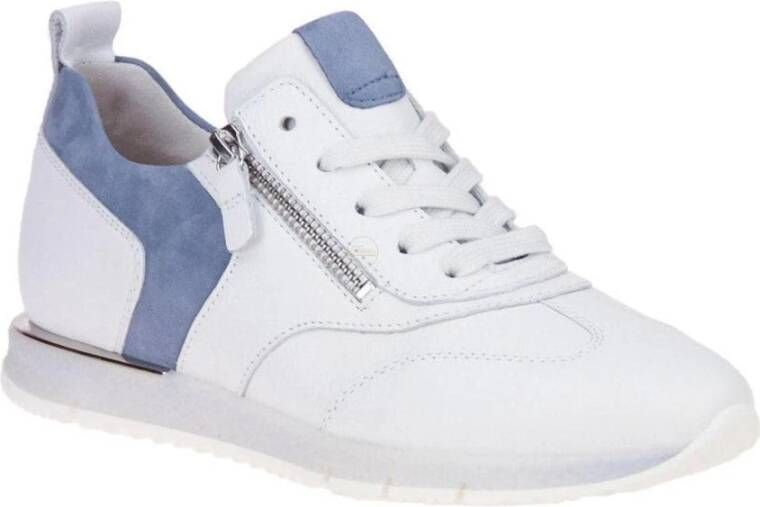 Gabor Weiss casual sneakers Wit Dames