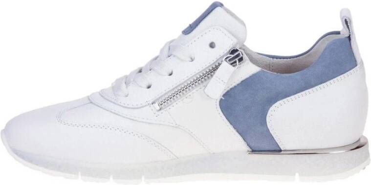 Gabor Weiss casual sneakers Wit Dames