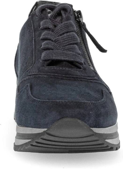 Gabor Winter Casual Sportieve Basket Schoenen Blue Dames