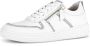 Gabor Wit Leren Lage Sneakers White Dames - Thumbnail 4