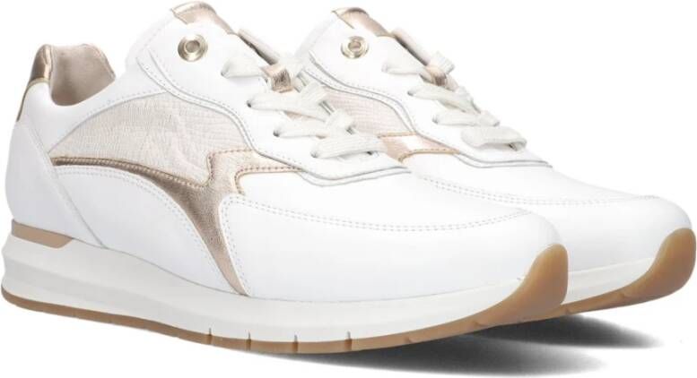 Gabor Witte Lage Comfort Sneakers White Dames