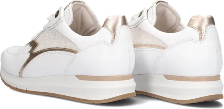Gabor Witte Lage Comfort Sneakers White Dames