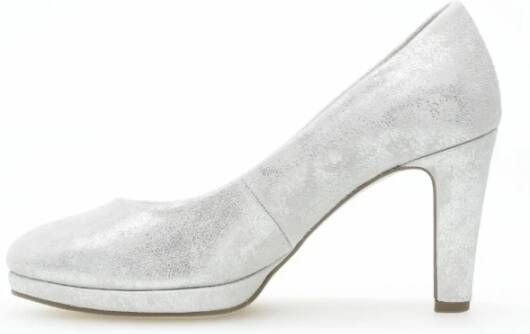 Gabor Witte Leren Pumps White Dames