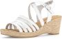 Gabor Witte Leren Sandalen White Dames - Thumbnail 3