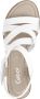 Gabor Witte leren sandalen White Dames - Thumbnail 3